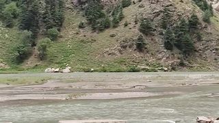 Kaghan Valley River Road View Beautiful Pakistan