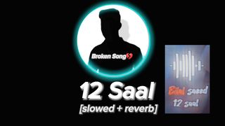 12 Saal (slowed+reverb) Bilal Saeed