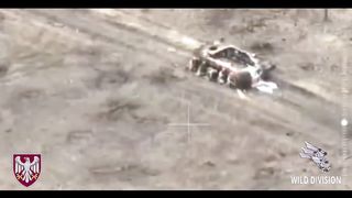 Ukraine Russia War | Air Burst: UA FPV Drone Strikes Russian Group | RCF