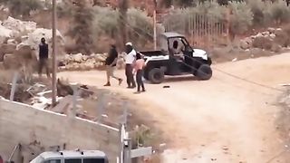 Israel War | Masked Israelis Open Fire in Qusra, West Bank | RCF