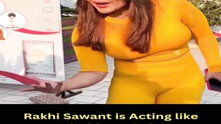 Rakhi Sawant is Acting like Amitabh Bachchan #rakhisawant #youtubeshort #shorts #trending #viral #shortvideo