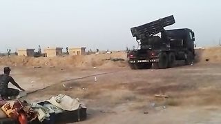 Iraq Conflict | Iraqi Federal Police Launch Missiles at Daesh Positions | RCF