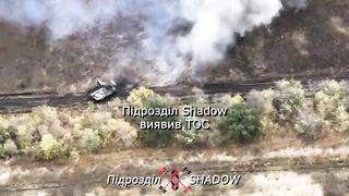 Ukraine Russia War | Ukrainian Shadow Drone Observes Russian TOS-1A | RCF