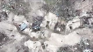 Ukraine Russia War | Adam Tactical Group's Drone Strikes Russian Infantry in Kreminna Fore | RCF