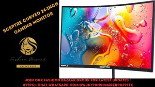 Sceptre Curved 24-inch Gaming Monitor | TechWithDanishKhan