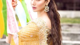 Mahira Khan mehndi bridal look and party wear dresses