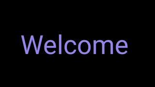 Welcome Thursday