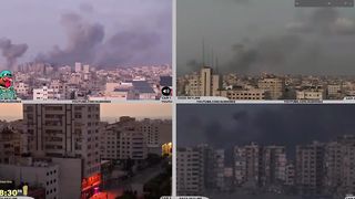 Israel War | IDF Strikes Rocket Storage in Gaza City, Causing Cookoffs | RCF