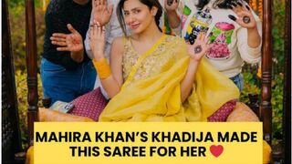Mahira Khan shares vibrant Haldi ceremony photos; fans