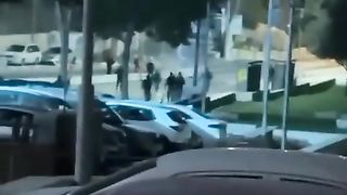 Israel War | Violent Clash Near Bab al Sahira Police Station, Jerusalem | RCF