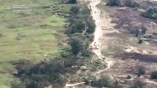 Ukraine Russia War | Russian Infantry Hit by Ukrainian Cluster Munitions | Piatykhatky,  | RCF