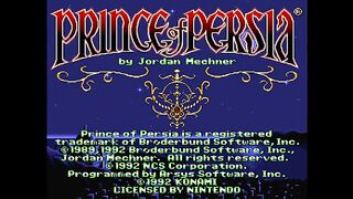 Prince of Persia SNES All 24 Big Potions