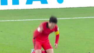 HEUNG MIN SON CRYING AFTER SOUTH KOREA ADVANCE TO ROUND OF 16