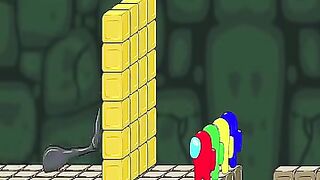 Among us dark deception in mario