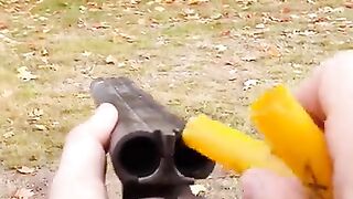 Double Barrel Shotgun