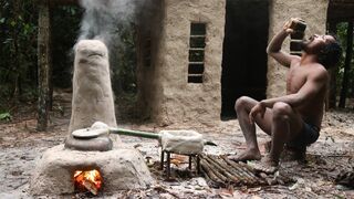 Primitive Technology Make Rice Wine With Jack-fruit Natural Recipe