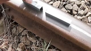 Train VS Stapler pin