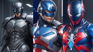 SUPERHEROES BUT ROBOCOP