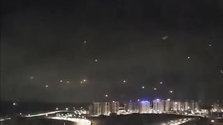 ПВО " ЖЕЛЕЗЕН КУПОЛ " НАД  АШКЕЛОН