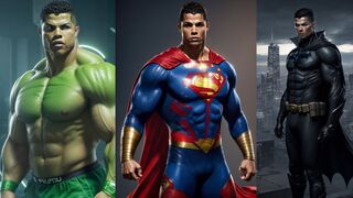 SUPERHEROES BUT RONALDO