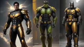 SUPERHEROES BUT ROBOTS