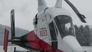 K-MAX Intermeshing Rotors Helicopter Startup & Takeoff