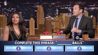Fast Family Fued with Taraji P. Henson