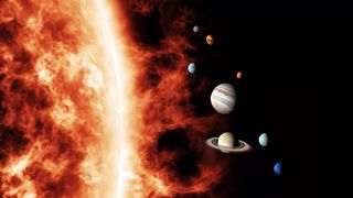 What if the planets were deflected from their orbits