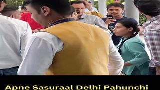 Apne Sasuraal Delhi Pahunchi Parineeti Chopra #parineetichopra #shorts #short #trending #viral #bollywood #shortvideo