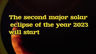 Solar Eclipse 2023