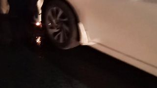 Car in fire ...