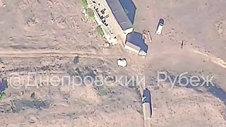 Ukraine Russia War | Artillery Strike on Ukrainian Warehouse Near Kherson | RCF