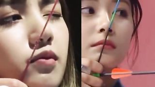 Lisa????Vs Tzuyu????...Archery Queen????...Whom u like__