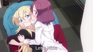 Let's Hide - Rin x Kou Cute Yuri Moment