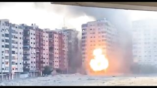 Israel War | Destruction of 12 Residential Buildings in Hamas Neighborhood | RCF