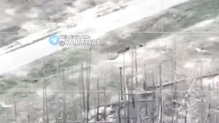 Russia | 67th OMBr Artillery Strike Eliminates Russian Fireteam | October 12, 2023 | Locat | RCF