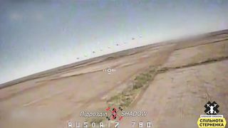 Ukraine Russia War | Ukrainian FPV Drone Takes Out Russian 2S3 Akatsiya SPH | October 2023 | RCF