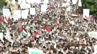 تمام ملکوں میں اسرائیل کے خلاف احتجاج