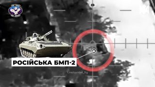 Ukraine Russia War | Rarog Hits Russian BMP-2 with Grenade at Night | RCF