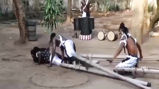 Hilarious 3 Long legs trying to stand up.