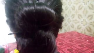 Wedding Bun hairstyle / Easy Bun Hairstyle
