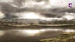 Paralititan VS sarcosuchus (dinosaures) - ZAPPING SAUVAGE 5:08