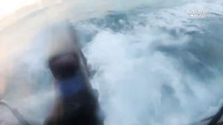 Israel War | Longer Footage: Israeli Navy Intercepting Hamas Commandos in Water | RCF