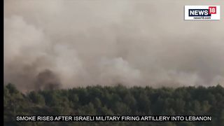 Smoke Rises in Lebanon-Israel Border Area