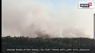 Smoke Rises in Lebanon-Israel Border Area 2