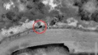 Israel War | Infiltrator from Lebanon Eliminated from Air at the Border | 14/10 | RCF