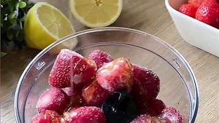 Frozen Strawberry Ice cream