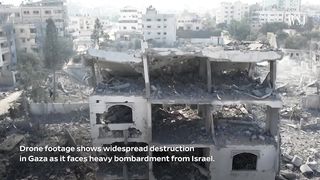 Drone_Footage_Shows_Gaza_Devastation_Amid_Israeli_Bombardment___WSJ_News