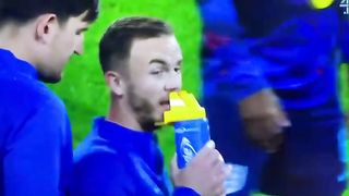 Humorous | When the Pros Struggle: James Maddison's Water Bottle Challenge | SoccerLaughs | FunFM