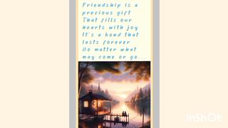 Friendship.. A lyric